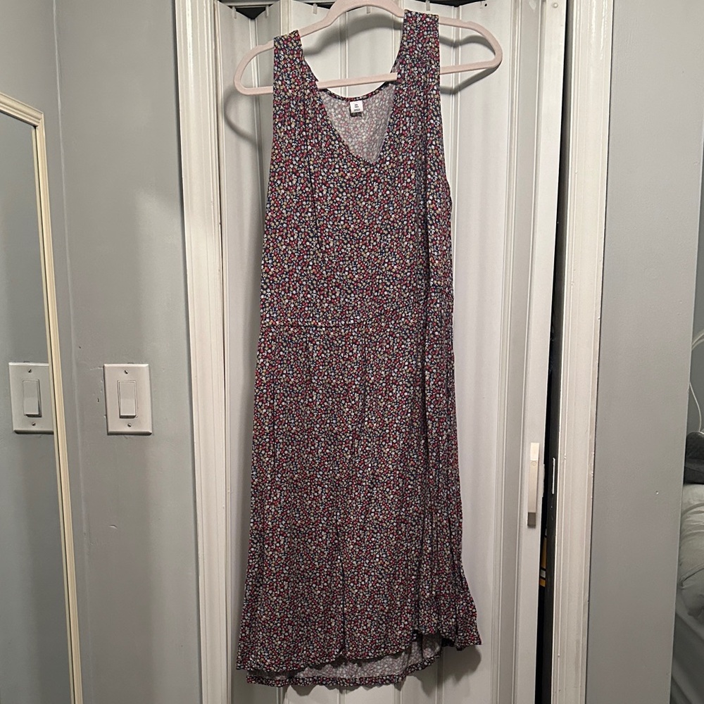 Old Navy Floral Sleeveless Dress